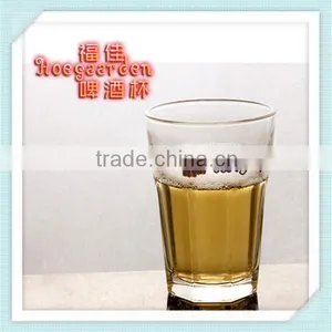 Octagonal Shape 450ml Hoegaarden Beer Glass Hoegaarden Brand Beer Glass Cup for Sale thumbnail-5
