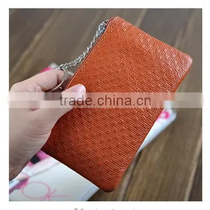 Boshiho Real Leather Zipper Coin Purse With Key Chain thumbnail-2