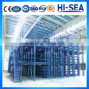 Warehouse Storage Multi-level Mezzanine Racking and Shelving System thumbnail-4