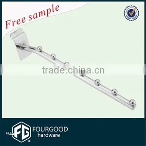 Fashional Metal MDF Clothing Display Hook in Shop thumbnail-1