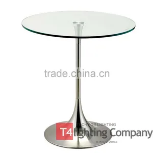 Tulip Side Stainless Steel Table Base or Table Leg thumbnail-1