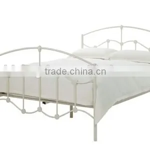 Antique Brass Metal Bedstead Bedroom Set thumbnail-2