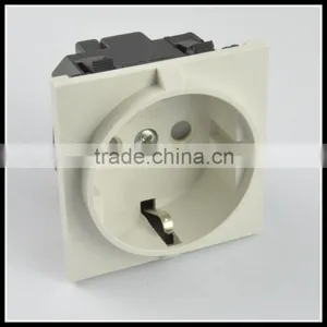 2 Round Pin Schuko Plug Connector Socket Outlet Socket thumbnail-1