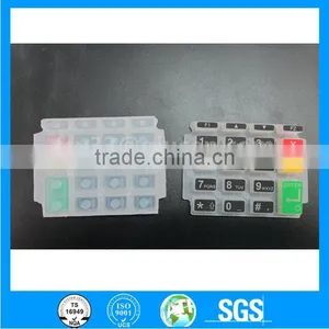 Custom Computer Keys Standard Car Remote Control Silicone Rubber Keypad Access Control Keypad thumbnail-1