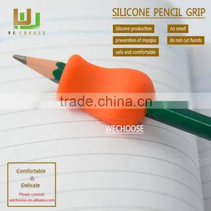 Best Selling Silicone Pencil Grip Soft and Safe Rubber Pencil Grip Benifits Kids Handwriting Habit thumbnail-1