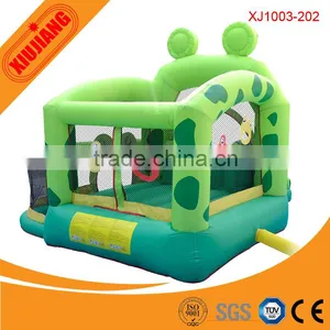 Outdoor Fitness Park Kids Game Soft Play Inflatable Castle Jumper thumbnail-4