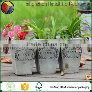 Flower Box Wood Planter Boxes thumbnail-1