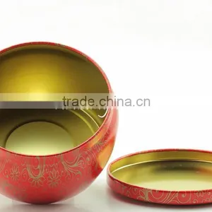 Japanese Tinplate Material Tea Canister/tea Caddy for Matcha Tea thumbnail-1