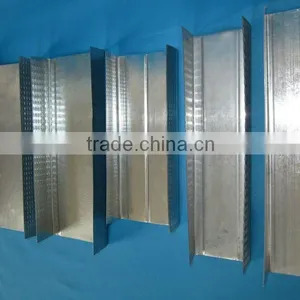 Good Sell Building Material / Light Weight Steel Profile /metal Stud Track Channel With Factory Price. thumbnail-5
