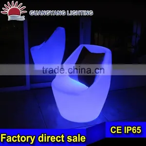 Light Luminous Led Rotational Outdoor Bar Tables And Chairs thumbnail-5