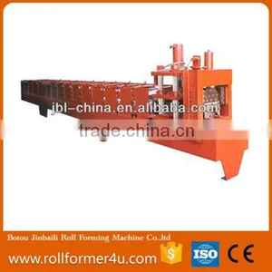High-end Popular Type Galvanized Ridge Cap Roll Forming Machine thumbnail-1