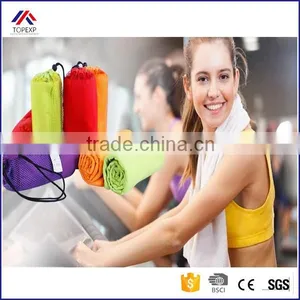 Sports Towel 70x130cm Larger Size Microfiber Swimming Travel Gym Towel With Bag thumbnail-1