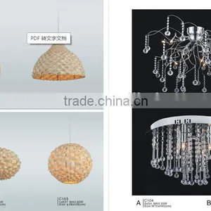 Bent Wood Contemporary Pendant Lights/lamps Modern Ceiling Lights/lamps thumbnail-5