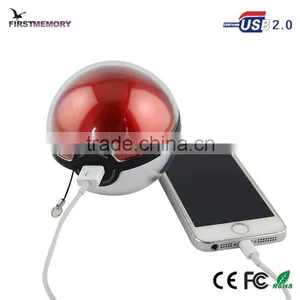Packing Box Mobile Game Cosplay Pokemon Go Poke Ball2 12000mAh LED Quick Charge Power Bank thumbnail-5