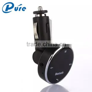 Universal A2DP Wireless Bluetooth Car Kit Hands Free TF/SD MP3 Player Remote Control FM Transmitter Modulator USB Charger thumbnail-3