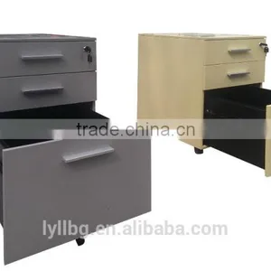 Factory for Sale Most New Design Office Furniture Mobile Pedestal 3 Drawer Steel Filing Cabinet thumbnail-5