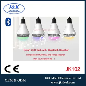 Wireless Bluetooth Smart Music Led Light Bulb Lamp With Speaker thumbnail-3