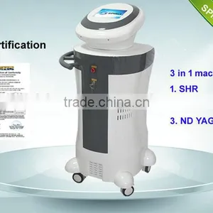 Beauty Salon Best Choice Multifunctional Professional Permanent Hair Removal IPL RF+Nd YAG Laser Multifunction Machine thumbnail-4