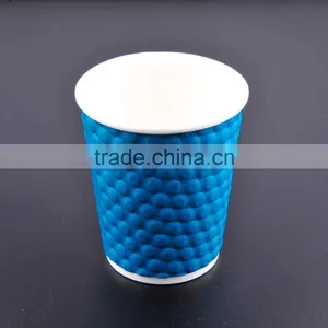 High Quality Embossed Paper Cup for Coffee and Tea thumbnail-5