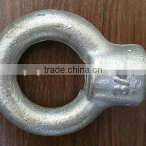 JIS 1168 Carbon Steel Drop Forged Galvanized Lifting Eye Screw thumbnail-1