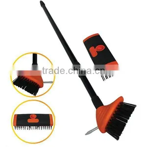 Telescopic Extendable Handle Patio Decking Paving Block Garden Weed Wire Cleaner thumbnail-1