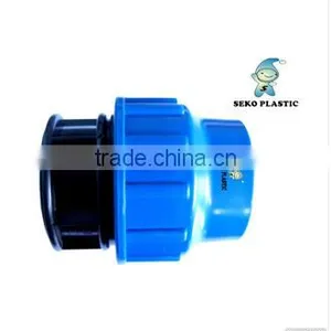 Irrigation Pipe Fittings,plastic End Cap, PP COMPRESSION FITTING END CAP thumbnail-1