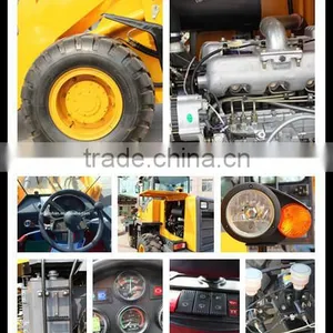 Zl925 Multipurpose Woodworking Machine With Hydraulic Joystick Control , Well Made in Chine Small Tractor Front End Loader thumbnail-2