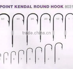 Hollow Point Kendal Round Fishing Hook thumbnail-1