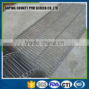 Passed SGS Test Balanced Expanded Metal Mesh Of Stainless Steel Wire Mesh Conveyor Belt thumbnail-4