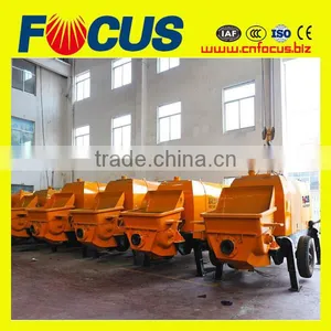 400m Vertical Delivery Distance Diesel Engine Concrete Trailer Pump 88m3/h thumbnail-3