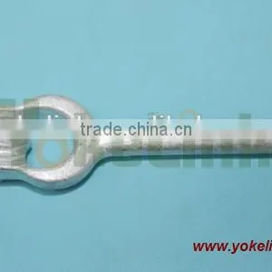 High Quality Forged Steel ANSI Twin Eye Anchor Rods For Power Line Hardware thumbnail-2