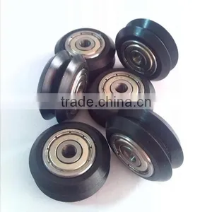 Mini V Wheel Linear Guide System Parts Small Plastic v Groove Pulley thumbnail-2