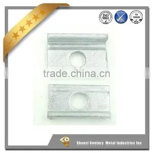 Power Line Hardware Galvanizing H.R. STEEL Messenger Cable Suspension Clamp thumbnail-3