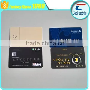Custom Made Serial Number Plastic Business Card Embossed PVC Cards thumbnail-5