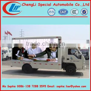 Led Display Truck ,3 Sides Led Screen,2 Sides Can be Lifted Up,small Led Display Screen thumbnail-1