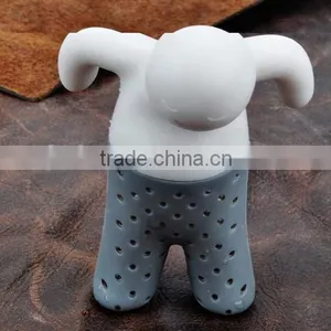 Tea Filter Tea Bags Bath Villain Silicone Tea Strainer Creative Tea thumbnail-3