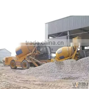 Self Loading and Propelled Concrete Mixer Truck With Pump Diesel Engine Air Conditioner thumbnail-5