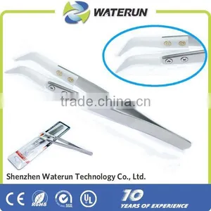 72MZ-SA Curved Ceramic Tweezers Made In China thumbnail-1