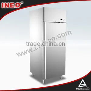 580L Vertifcal Stainless Steel Door Deep Freezer Price/Quiet Upright Freezer/Large Deep Freezers thumbnail-1