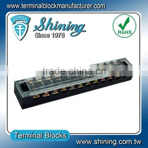 TB-2512 With Cover 25A 12 Pin Modular Screw Terminal Block Connector thumbnail-5