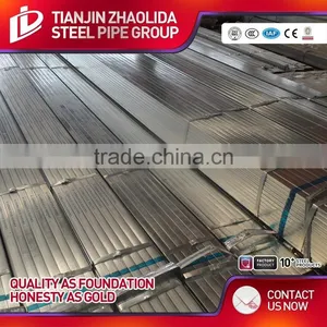 ASTM A53 GR A B ERW 50 x 25 x 1.5mm Rectangular / Galvanized Square Tube With Low Price thumbnail-1
