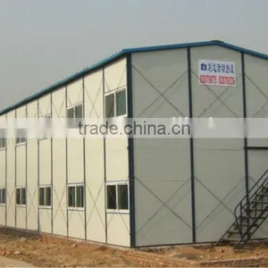 Prefabricated House for Capsule Hotel/prefabricated Light Steel Structure Chicken Farm Building Made in China thumbnail-2