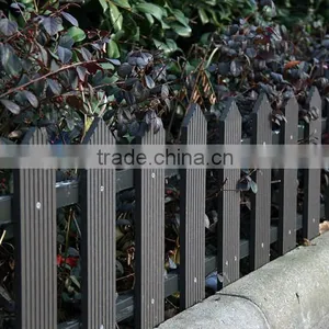 Modern Wood Plastic Composite Picket Fence Wpc Plastic Composite Railing thumbnail-1