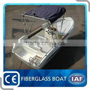 16ft Fiberglass Open Boat With Center Console thumbnail-1
