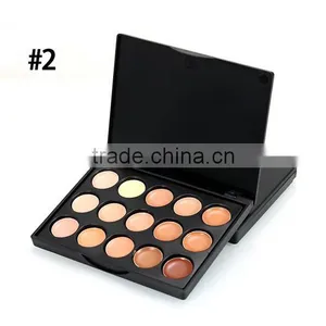 15-color Concealer Softening Concealer Quilt Ointment / Concealer Blonde Blanket Black and White Eye thumbnail-3