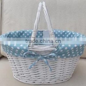 Stunning Cheap Wholesale Willow Round Storage Baskets thumbnail-1