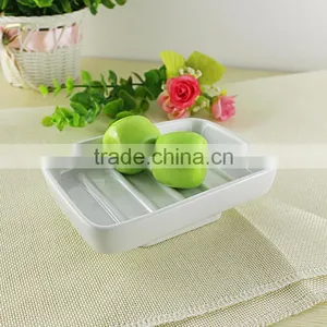 Made in China Artistic Ceramic Wall Mounted Soap Dish for Bath Accessories thumbnail-2