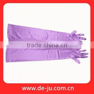 Wedding Long Sleeve Bride Purple Glove thumbnail-1