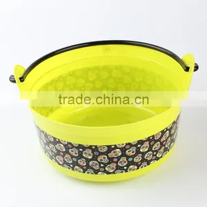 Halloween Plastic Skull Printing Bucket thumbnail-1