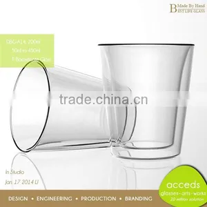 Promotional Personalized Custom Cheap Glass Water Cup In 2014 thumbnail-2